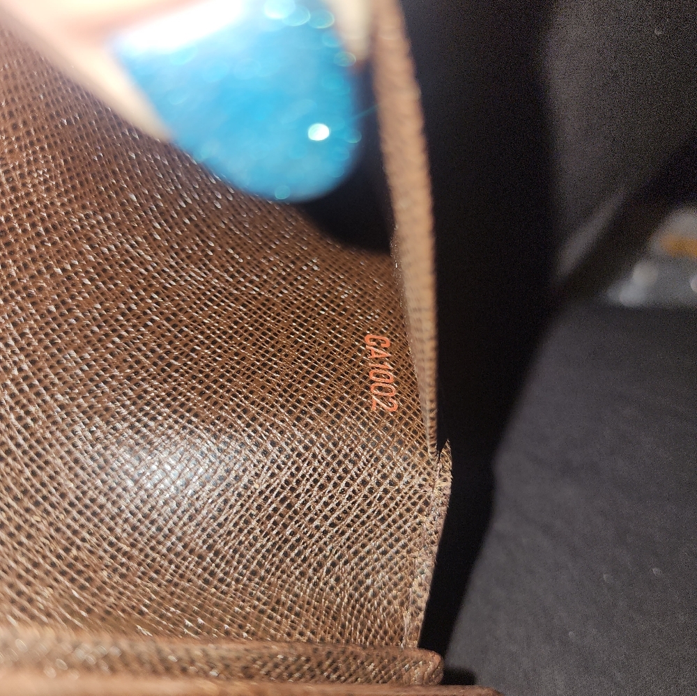 Louis Vuitton Damier Ebene Porte Monnaie Billets Tresor Bifold wallet & coin EUC - Picture 6 of 12